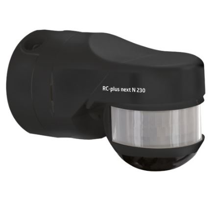 Датчик присутствия уличный 230°, Deluxe, RC-plus next N 230 KNXs-DX / черный - купить у официального поставщика
