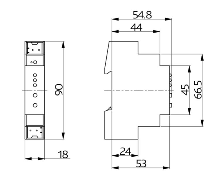 Линейный коплер для системы KNX, LK-TP/ KNX REG - купить у официального поставщика