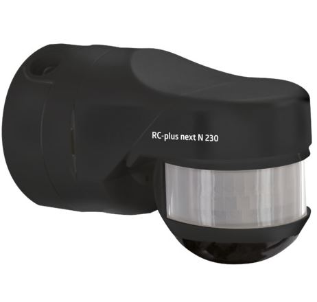 Датчик движения уличный 230°, RC-plus next N 230 / черный - купить у официального поставщика