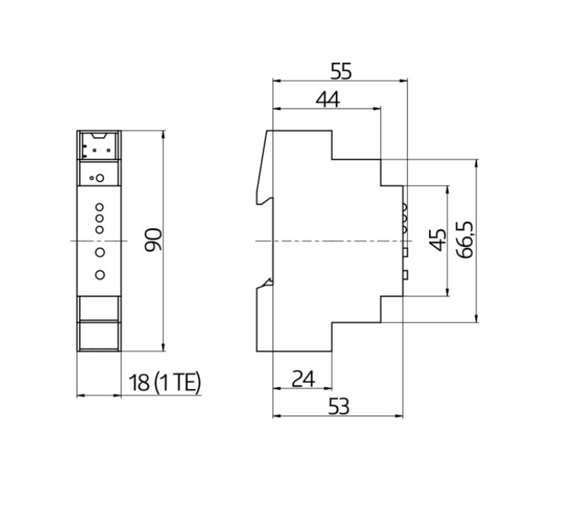 IP-маршрутизатор KNX с KNX Security, LAN-IF/KNXs REG - купить у официального поставщика