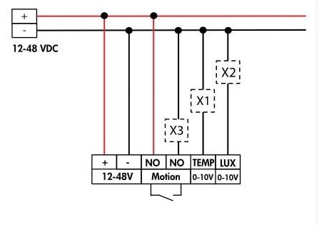 Мультисенсор 360°, 10 м, PD4N-LTMS-RR-FC /белый - купить у официального поставщика