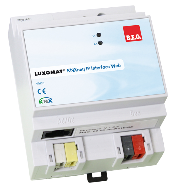 Интерфейс данных KNX-IP для системы KNX, KNXnet/IP INTERFACE WEB /white - купить у официального поставщика